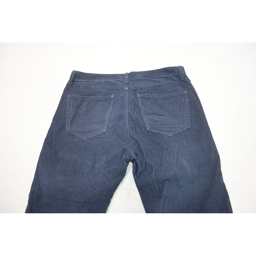 Banana Republic Corduroy Pants Mens 33x32 Navy Blue Vintage Straight Excellent